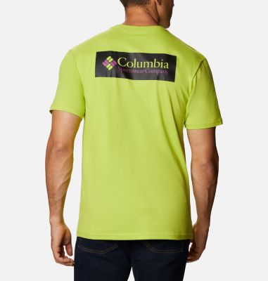 T-shirt a maniche corte North Cascades&trade; da uomo North Cascades&trade; Short Sleeve Tee | 386 | S, Bright Chartreuse, back