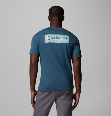 Men's North Cascades T-Shirt, Color: Everblue, CSC Box Logo, image 5