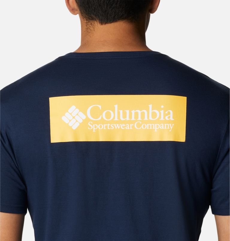 Thumbnail: T-shirt North Cascades Homme, Color: Collegiate Navy, image 5
