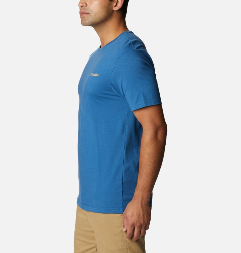 Thumbnail: T-shirt North Cascades Homme, Color: Impulse Blue, image 3