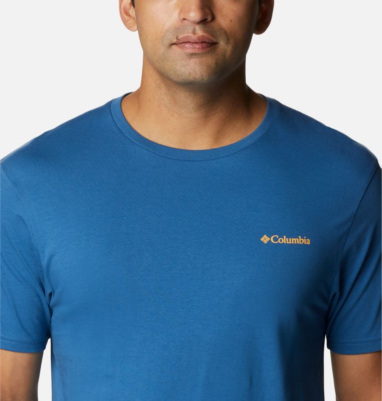 Thumbnail: T-shirt North Cascades Homme, Color: Impulse Blue, image 4