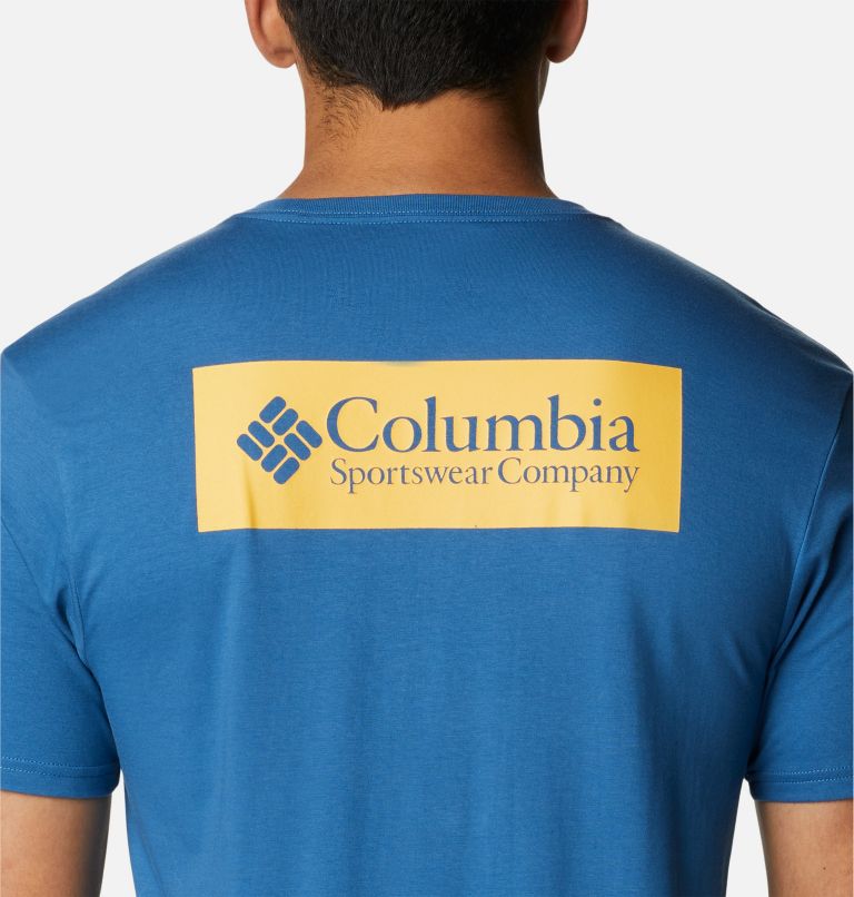 Thumbnail: T-shirt North Cascades Homme, Color: Impulse Blue, image 5