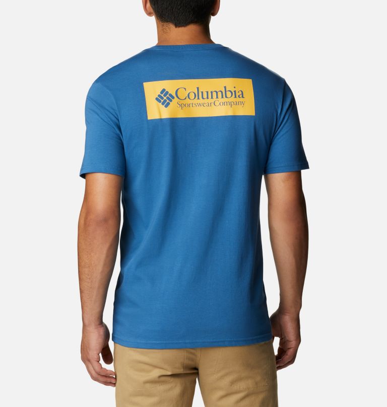 Thumbnail: T-shirt North Cascades Homme, Color: Impulse Blue, image 2