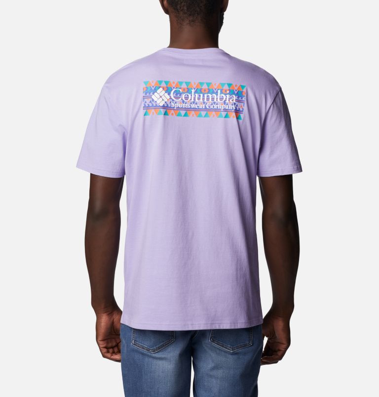 Thumbnail: T-shirt North Cascades Homme, Color: Frosted Purple, CSC Blanket Retro Box, image 2
