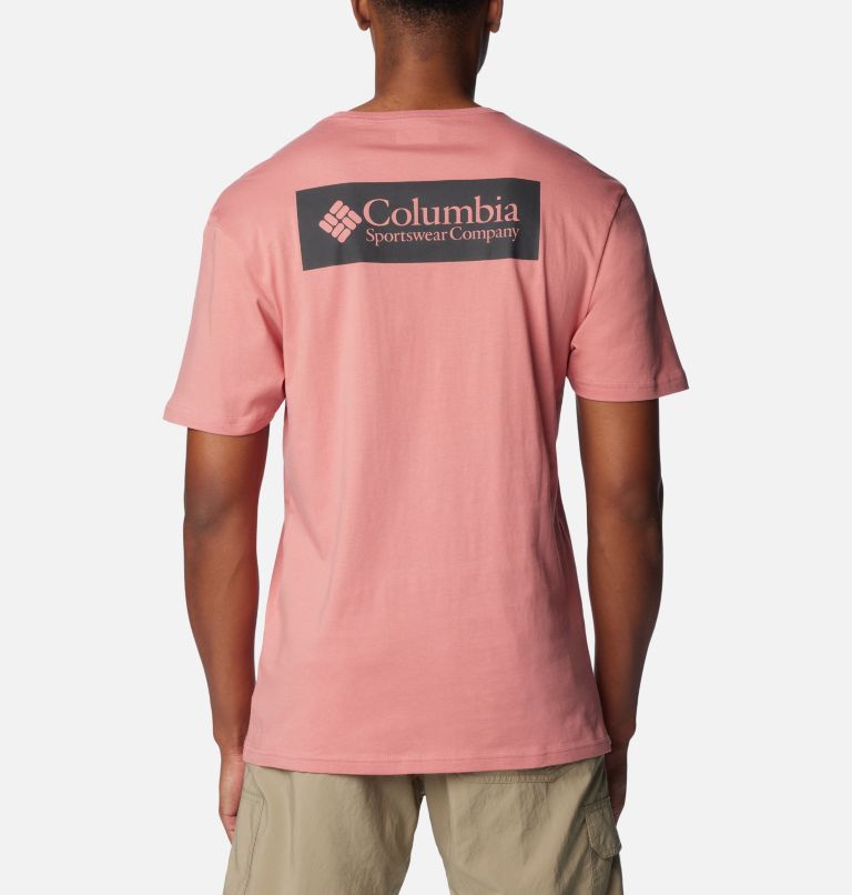 Men's North Cascades T-Shirt, Color: Pink Agave, CSC Box Logo, image 1