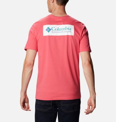 T-shirt a maniche corte North Cascades&trade; da uomo North Cascades&trade; Short Sleeve Tee | 386 | S, Bright Geranium, back