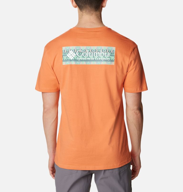 North Cascades T-Shirt für Herren, Color: Desert Orange, CSC Blanket Retro Box Grx, image 2