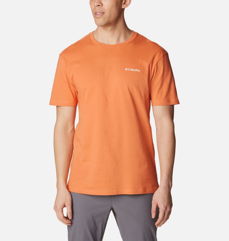 Camiseta manga corta hombre Desert naranja