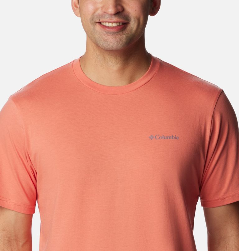 Men's North Cascades T-Shirt, Color: Faded Peach, CSC Box Logo, image 4