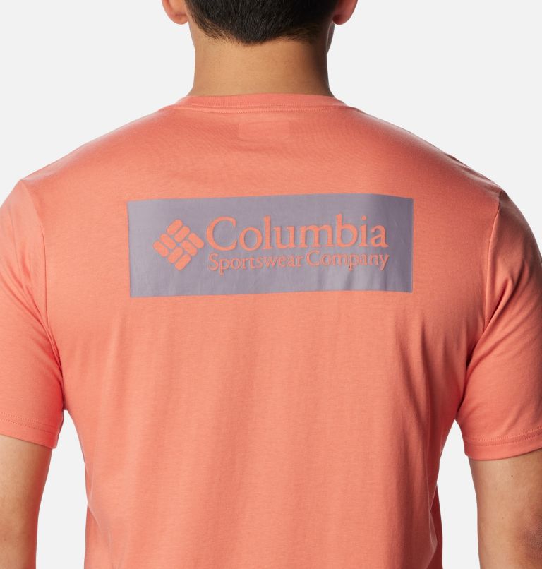 North Cascades Short Sleeve Tee | 852 | L, Color: Faded Peach, CSC Box Logo, image 5