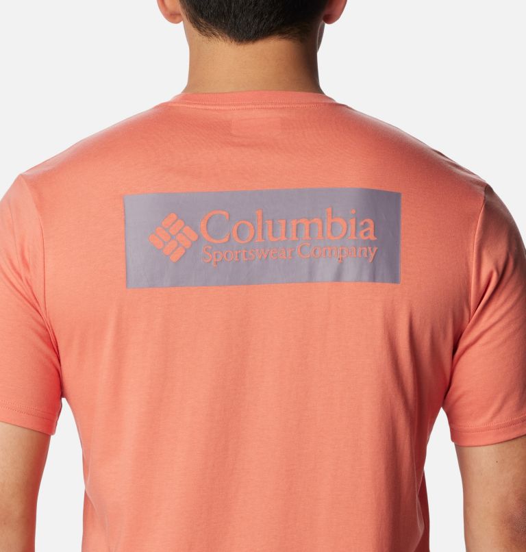 Men's North Cascades T-Shirt, Color: Faded Peach, CSC Box Logo, image 5