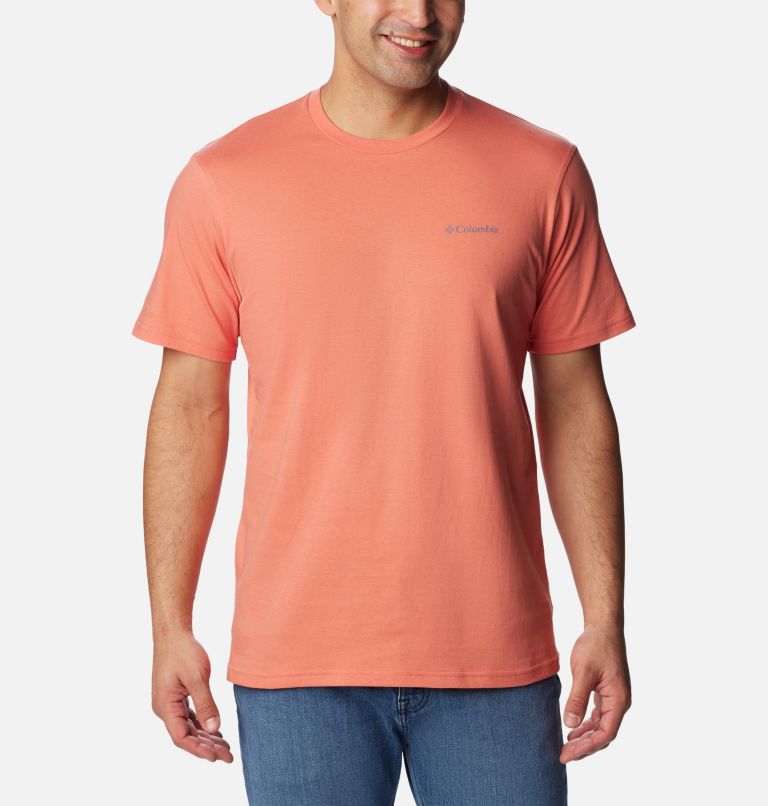 Men's North Cascades T-Shirt, Color: Faded Peach, CSC Box Logo, image 1