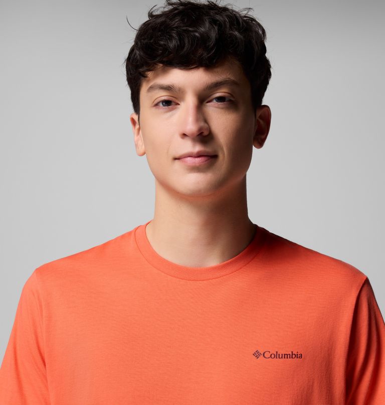 Men's North Cascades T-Shirt, Color: Zing, CSC Box Logo, image 5