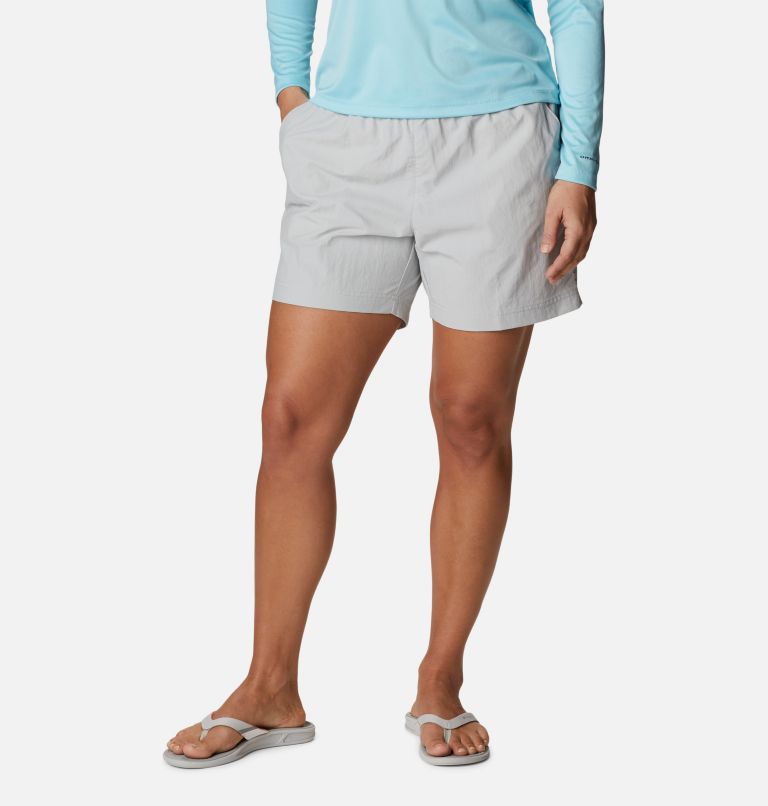 Women's PFG Backcast Water Shorts, Color: Cool Grey, image 1