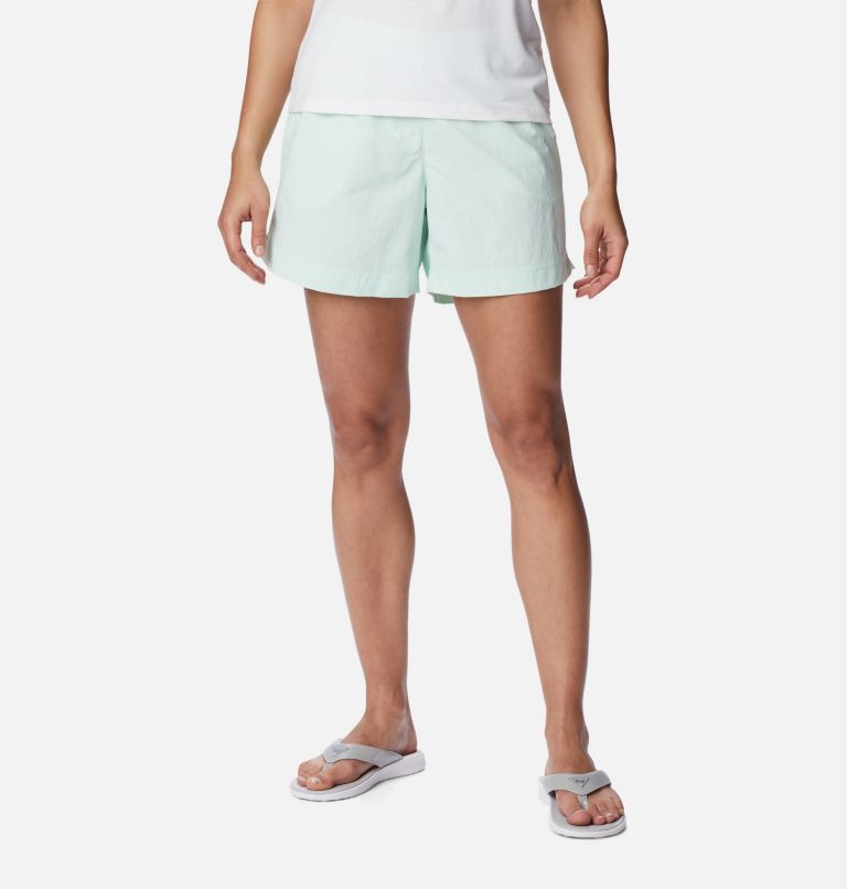 Thumbnail: Women's PFG Backcast Water Shorts, Color: Gullfoss Green, image 1