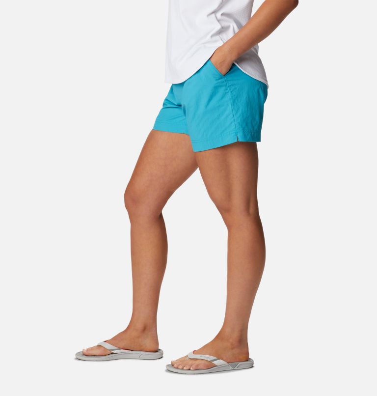 Women's PFG Backcast Water Shorts, Color: Ocean Teal, image 3