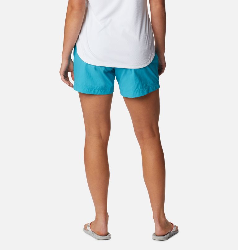 Women's PFG Backcast Water Shorts, Color: Ocean Teal, image 2