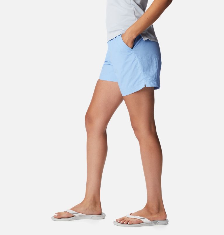 Thumbnail: Women's PFG Backcast Water Shorts, Color: Agate Blue, image 3