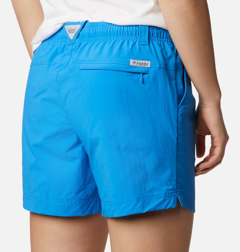 Women's PFG Backcast Water Shorts, Color: Azure Blue, image 5