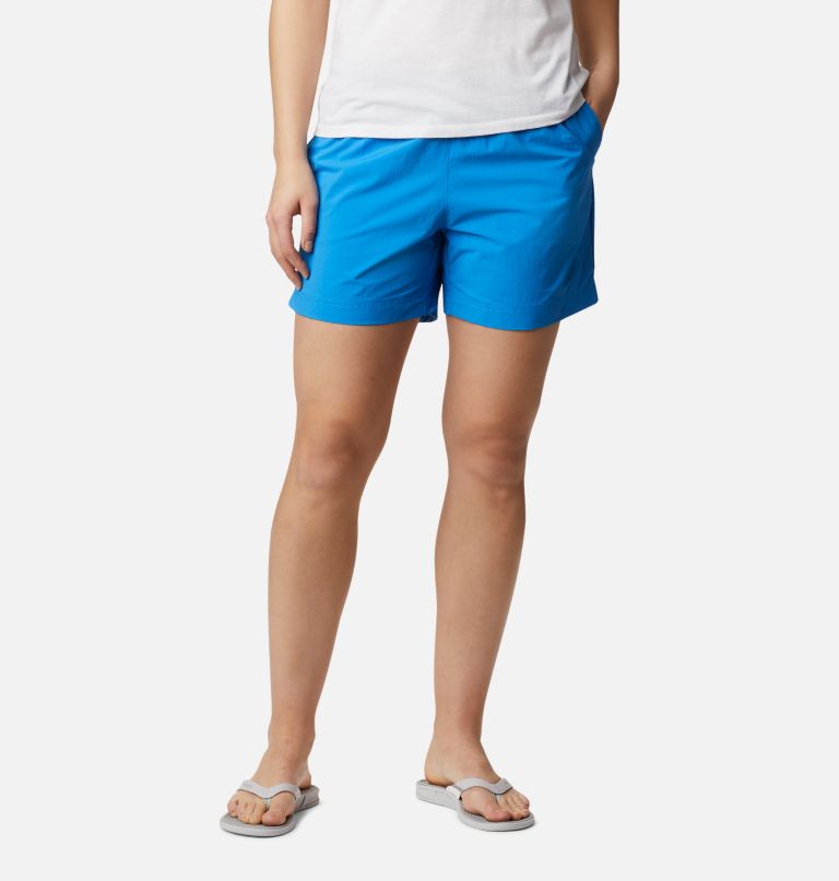 Women's PFG Backcast Water Shorts, Color: Azure Blue, image 1