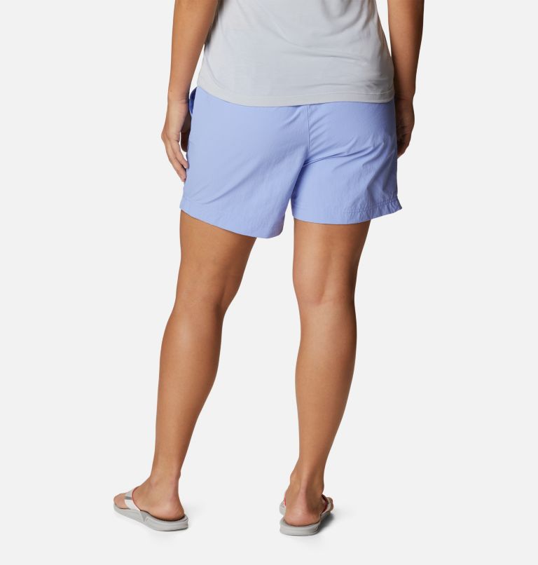 Thumbnail: Women's PFG Backcast Water Shorts, Color: Serenity, image 2