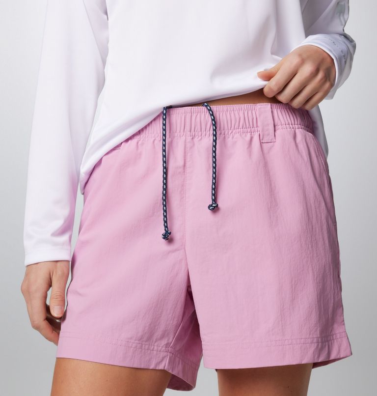 Columbia PFG Tidal II Shorts for Ladies - Bright Nectar Fish