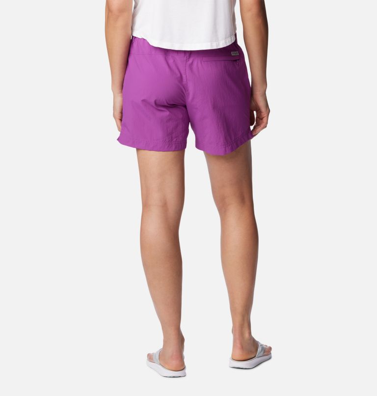 Thumbnail: Women's PFG Backcast Water Shorts, Color: Berry Jam, image 2