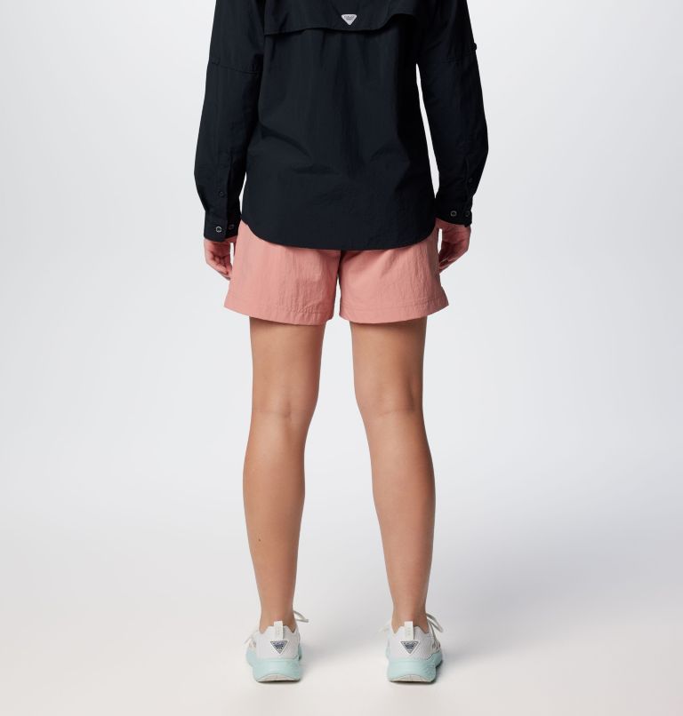 Women's PFG Backcast Water Shorts, Color: Sandalwood Pink, image 3