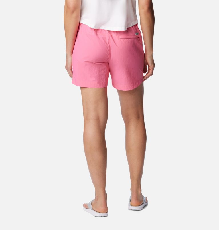 Thumbnail: Women's PFG Backcast Water Shorts, Color: Tropic Pink, image 2