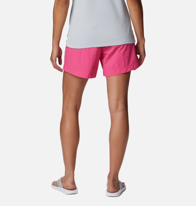 Women's PFG Backcast Water Shorts, Color: Ultra Pink, image 2