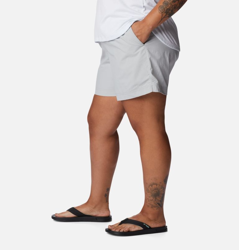 Women's PFG Backcast Water Shorts - Plus Size, Color: Cool Grey, image 3