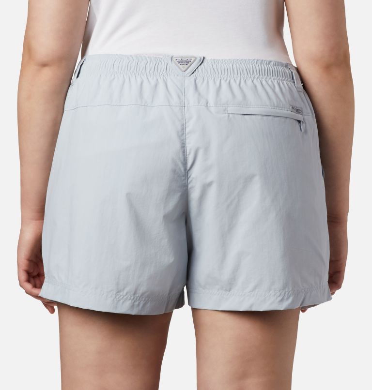 Women's PFG Backcast Water Shorts - Plus Size, Color: Cirrus Grey, image 5