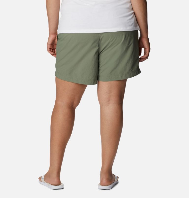 Thumbnail: Women's PFG Backcast Water Shorts - Plus Size, Color: Cypress, image 2
