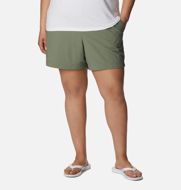 Women's PFG Backcast Water Shorts - Plus Size, Color: Cypress, image 1