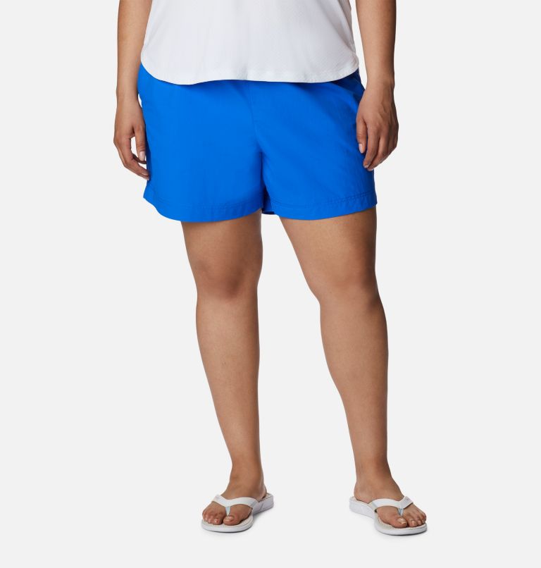 Women's PFG Backcast Water Shorts - Plus Size, Color: Blue Macaw, image 1