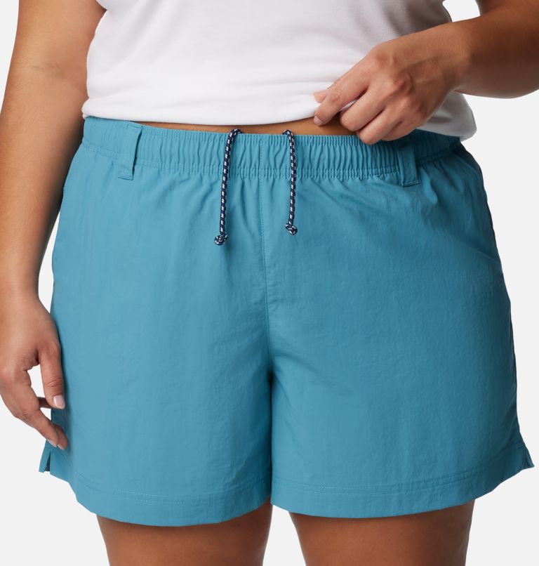 Women's PFG Backcast Water Shorts - Plus Size, Color: Canyon Blue, image 4