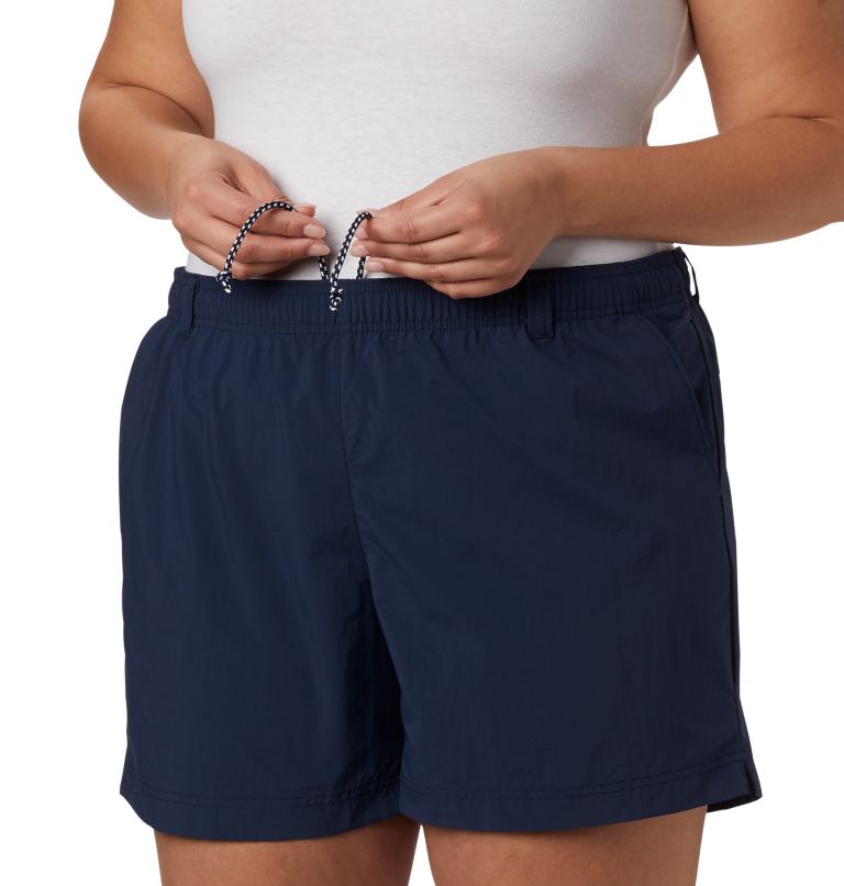 Women's PFG Backcast Water Shorts - Plus Size, Color: Collegiate Navy, image 3
