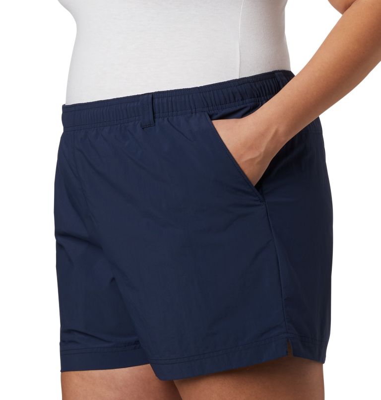 Women's PFG Backcast Water Shorts - Plus Size, Color: Collegiate Navy, image 4