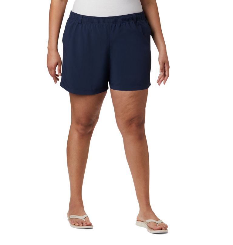 Thumbnail: W Backcast Water Short | 464 | 3X, Color: Collegiate Navy, image 1