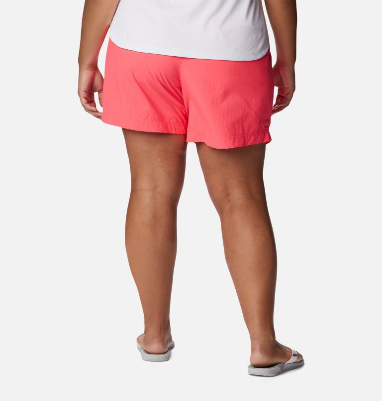 Women's PFG Backcast Water Shorts - Plus Size, Color: Neon Sunrise, image 2