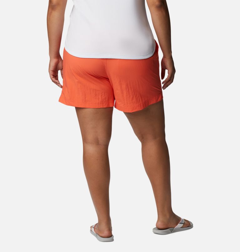 Thumbnail: Women's PFG Backcast Water Shorts - Plus Size, Color: Corange, image 2