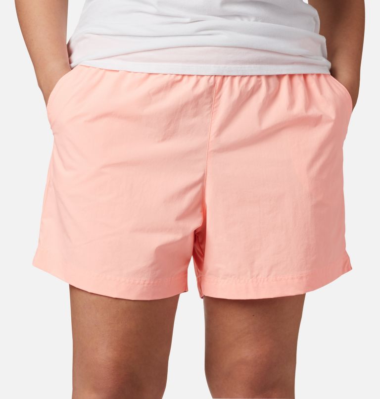 Women's PFG Backcast Water Shorts - Plus Size, Color: Tiki Pink, image 4