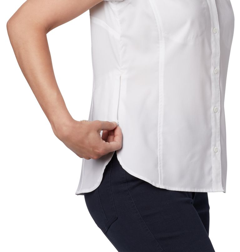 Thumbnail: Women's Silver Ridge Lite Short Sleeve, Color: White, image 5