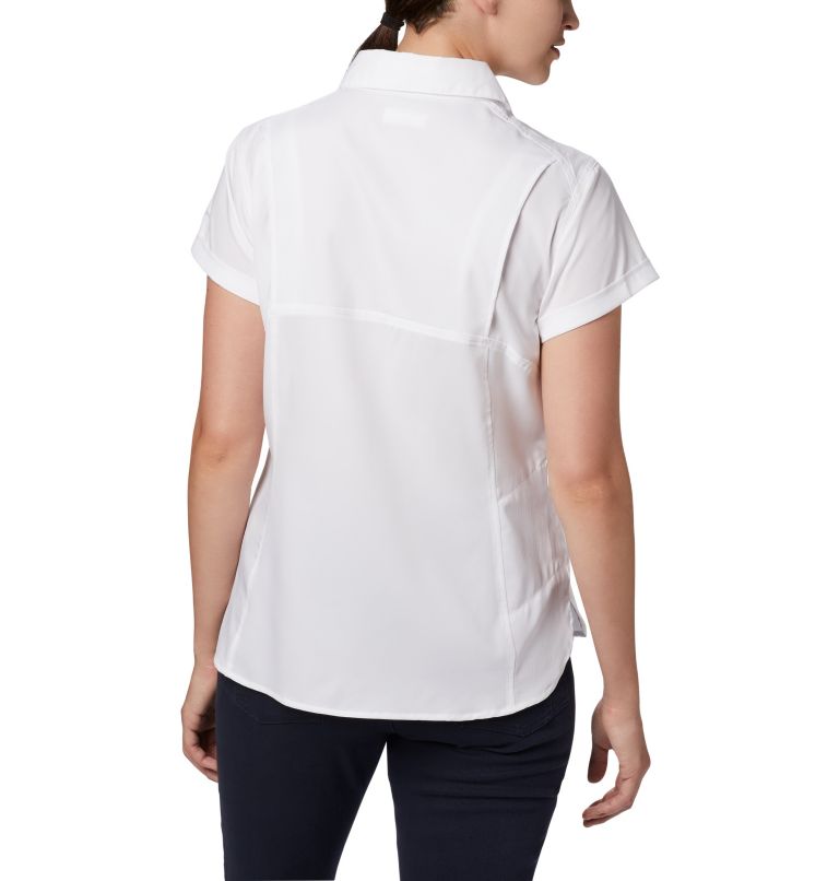 Thumbnail: Chemise à manches courtes Silver Ridge Lite pour femme, Color: White, image 2