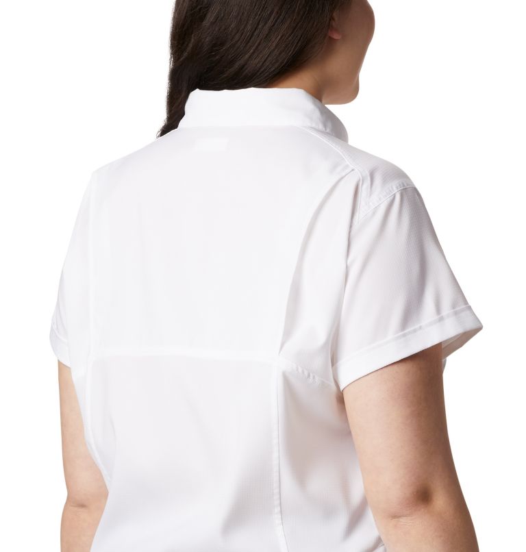 Chemise à manches courtes Silver Ridge Lite pour femme — Grandes tailles, Color: White, image 5
