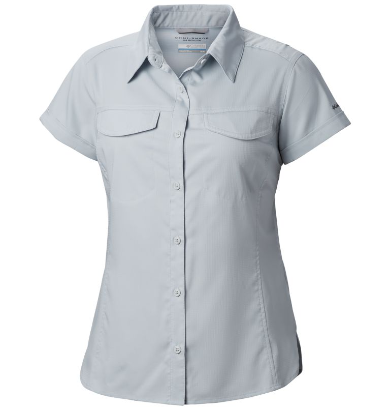 Women's Silver Ridge Lite Short Sleeve Shirt, Color: Cirrus Grey, image 1