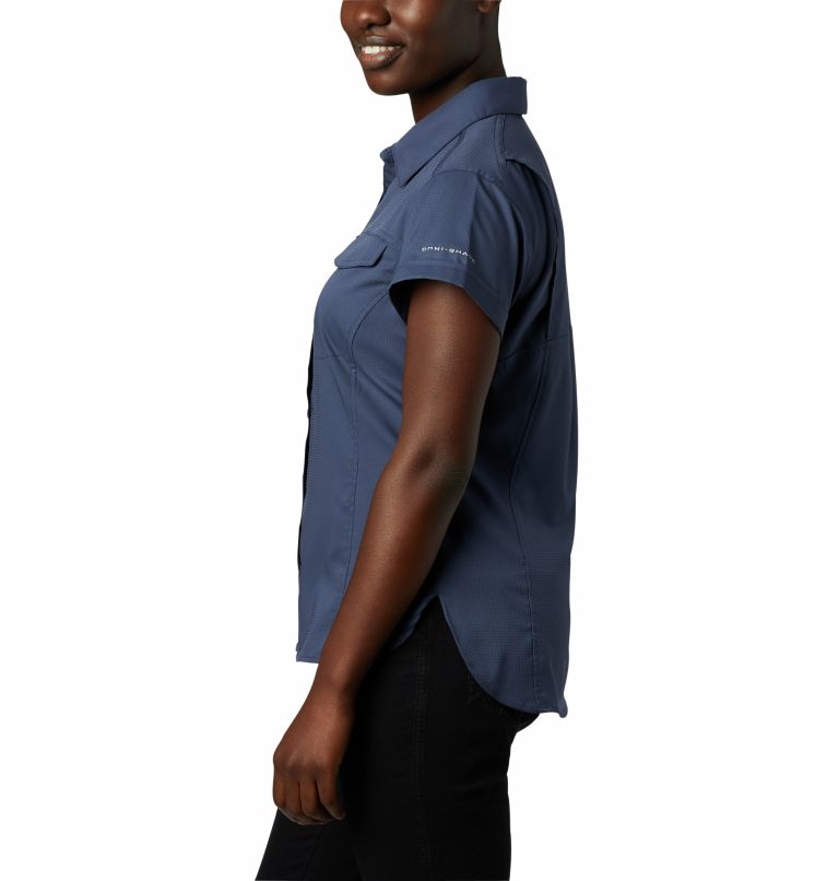 Thumbnail: Women's Silver Ridge Lite Short Sleeve Shirt, Color: Nocturnal, image 3