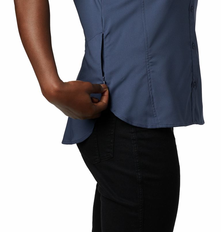Women's Silver Ridge Lite Short Sleeve Shirt, Color: Nocturnal, image 4