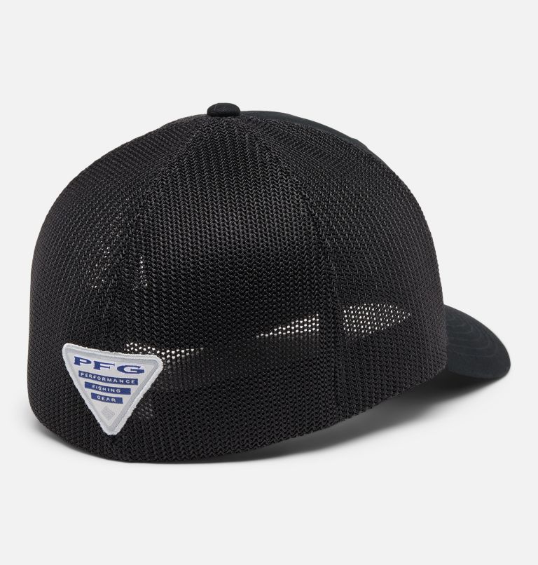 PFG Fish Flag Mesh Ball Cap, Color: Black, Black, image 2