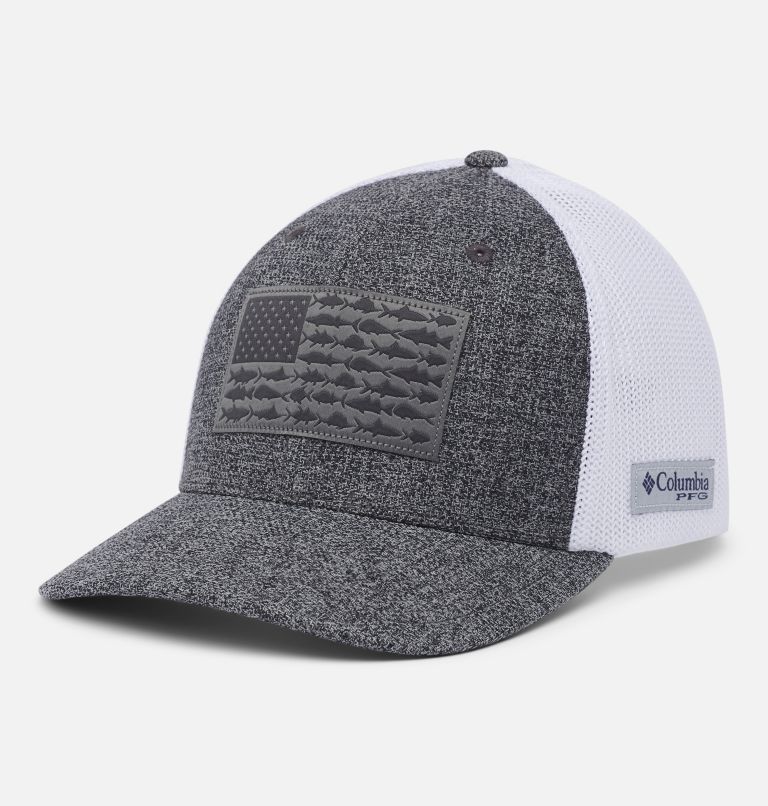 Dallas Cowboys Columbia PFG Fish Flag Flex Hat - Gray